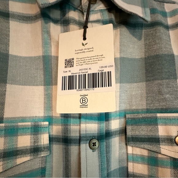 Spell Maverick Flannel shirt 🦋🦋 - Picture 4 of 5